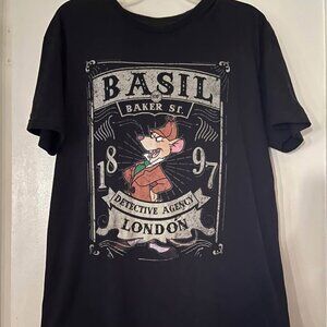 Disney's Basil Rathbone Graphic Tee, Large
